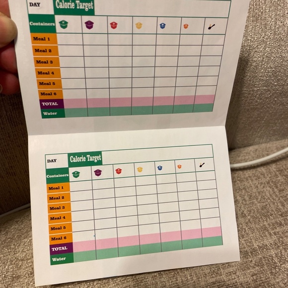 Portion Control Food Containers NIB - Picture 4 of 6